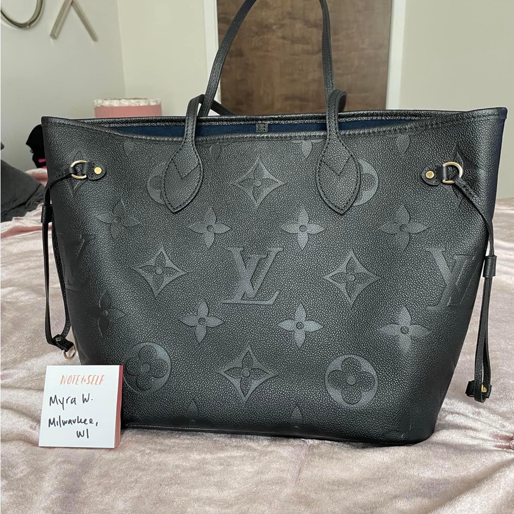 Louis Vuitton neverfull mm empreinte